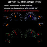 White LED Light Bulbs for Instrument Gauge Cluster Speedometer Compatible with 2002-2006 Dodge Ram 1500 2500 3500