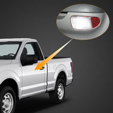 LED Door Panel Light Interior Door Courtesy Lights Lens Cover Lamp Housing White Blubs Assambly Compatible with Ford F150 1997-2003 F-250 1997-1999, Pack of 2