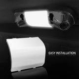 Interior Dome Lights Lens Roof Map Lamp Cover Overhead Ceiling Light Housing White Compatible with Ford F150 F250 F350 Bronco II E-150/E-250/E-350 E150/E250/E350 Econoline Club Wagon