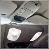 Roof Map Dome Light Cover Overhead Console Reading Lamp Lens White Led Blubs Housing Compatible with Dodge Ram 1500 2500 3500 4500 5500