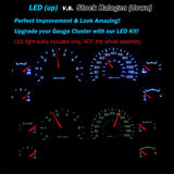 White LED Light Bulbs for Instrument Gauge Cluster Speedometer Compatible with 2002-2006 Dodge Ram 1500 2500 3500